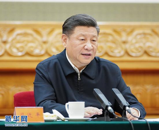 2月23日,统筹推进新冠肺炎疫情防控和经济社会发展工作部署会议在北京召开。中共中央总书记、国家主席、中央军委主席习近平出席会议并发表重要讲话。 新华社记者 鞠鹏 摄
