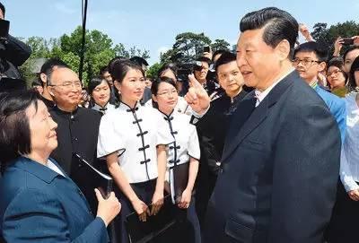 2014年5月4日，习近平在北京大学和师生交流，说出了对年轻人的期望。