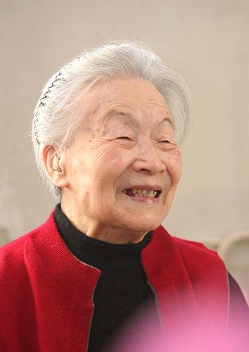 资料图:杨绛。 资料图:杨绛。