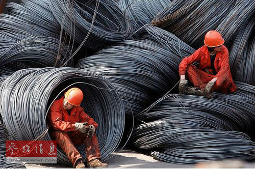 资料图片：中国钢企。