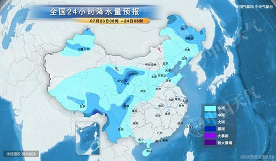 此外，今明天，四川盆地西部、云南中西部、西藏东南部等地有中到大雨，局地有暴雨（50～90毫米）；上述局地伴有短时强降水、雷暴大风等强对流天气。