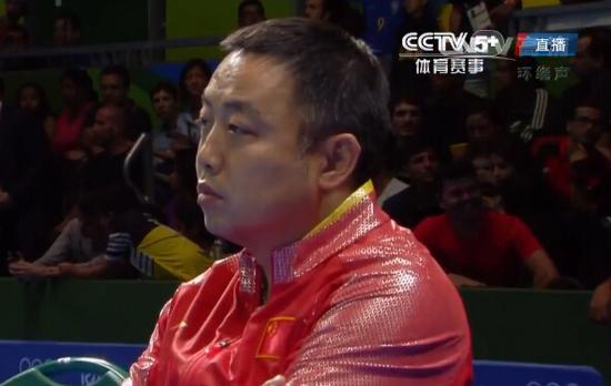 刘国梁，中国乒乓球队总教练，拿的冠军可能比你们台湾人看的乒乓球赛都多。