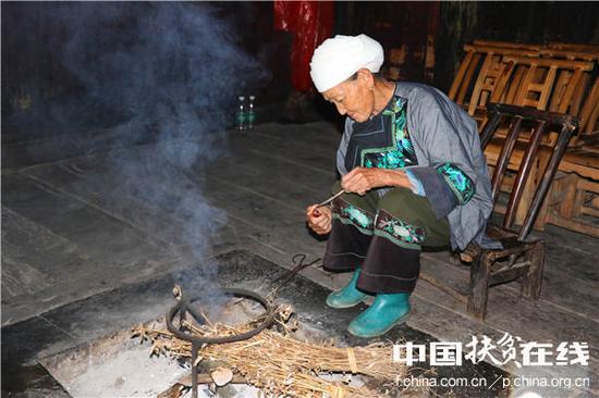 湖南省花垣县十八洞村村民。王振红摄