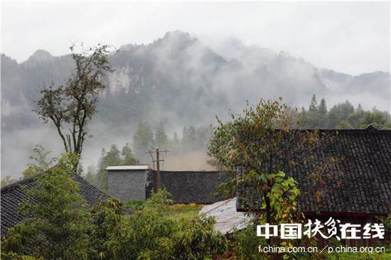 湖南省花垣县十八洞村风景秀丽。王振红摄