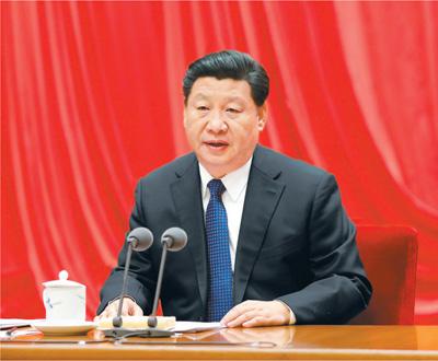 2016年1月12日,中共中央总书记、国家主席、中央军委主席习近平在中国共产党第十八届中央纪律检查委员会第六次全体会议上发表重要讲话。