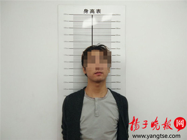 涉嫌诈骗的嫌疑人。 图片来源:扬子晚报