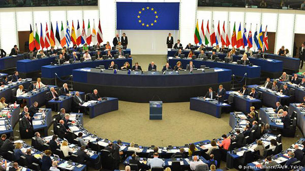 欧洲议会表决冻结土耳其入盟谈判