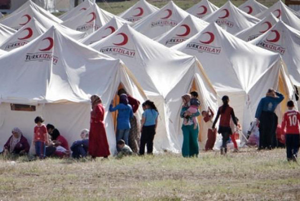资料图：土耳其难民营