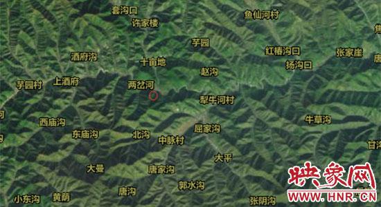 事故发生的大概位置 事故发生的大概位置