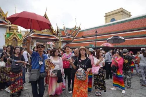 泰国国家旅游局的数据显示，近年来赴泰旅游最大的客源地是中国。中新社发 汤德宏 摄