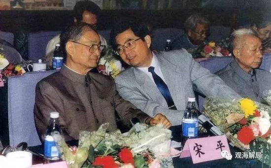 宋平与胡锦涛