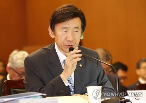 资料图片：韩国外长尹炳世（图片来源：韩联社)