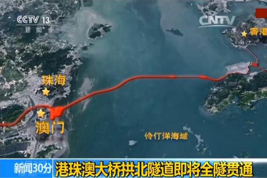 拱北隧道是港珠澳大橋珠海連接線的核心控制性工程，是港珠澳大橋主體工程與珠海連接的唯一通道。