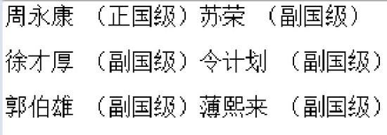 但剧中的副国级人物形象或是揉捏了多位贪官的综合形象。