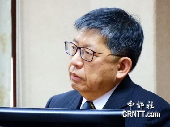 陆委会副主委林正义。(图片来源：香港中评社)
