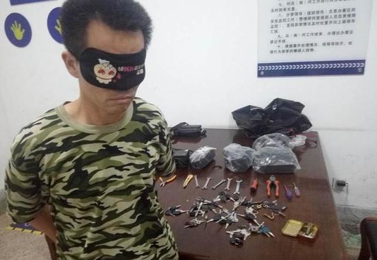 被抓获的嫌疑人&nbsp;