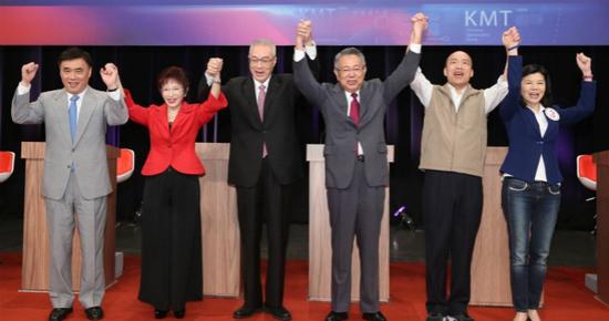 国民党主席选举今日(20日)开票。(图片来源:台媒资料图)