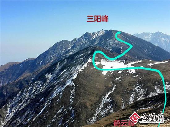 红星社”群里的驴友称,从鹤云峰到三阳峰至少需要3小时