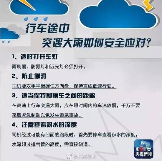 夏季暴雨防范自救手册 关键时刻能救命!