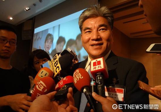 李鸿源。（图片来源：台湾“东森新闻云”）&nbsp;