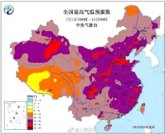 最强高温天气来袭 全国多地气温破极值