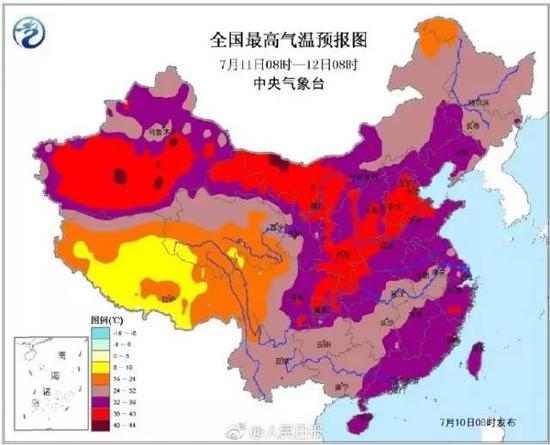 最强高温天气来袭 全国多地气温破极值