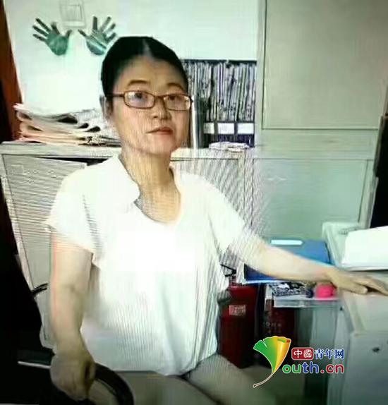 失联的张女士。其丈夫丁老师供图