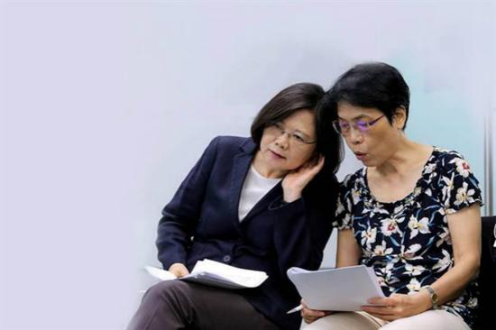 岛内盛传蔡英文闺蜜将何美玥接手“副阁揆”（图片来源：台湾《时报周刊》）&nbsp;