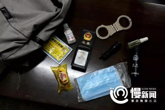  ▲背包里的标配