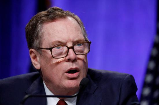 1503096207443552.jpg 资料图:美国贸易代表莱特希泽(Robert Lighthizer)