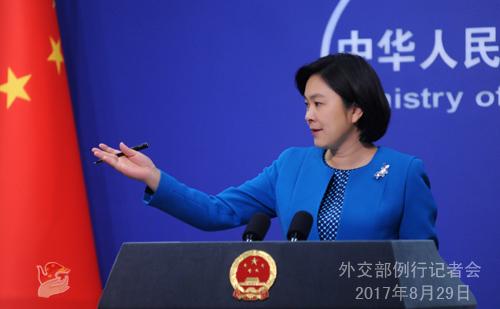 问:中方是否停止了在洞朗地区修路?