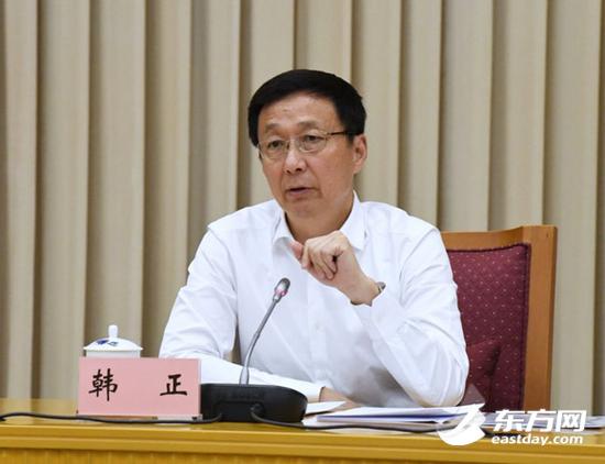 韩正:持续用力抓改革促创新补短板惠民生