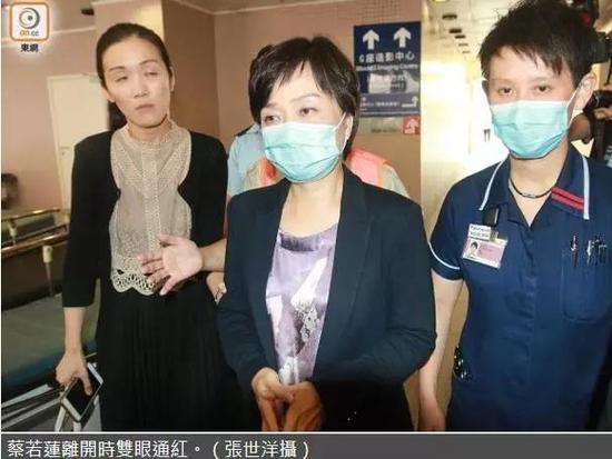 然而，就在香港各界为这起悲剧而唏嘘、为死者默哀并向蔡若莲女士送去安慰的时候，香港教育大学却出现了令人震惊的一幕……