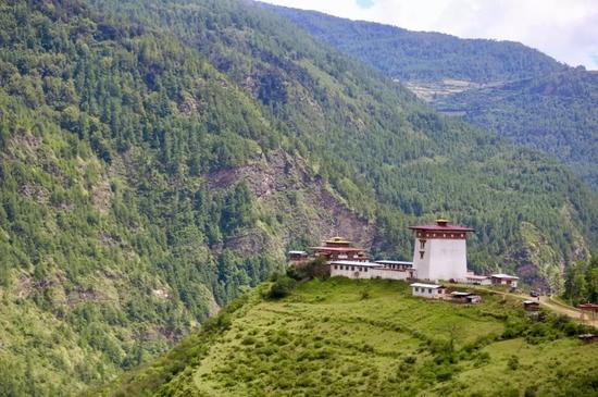 不丹的城堡 