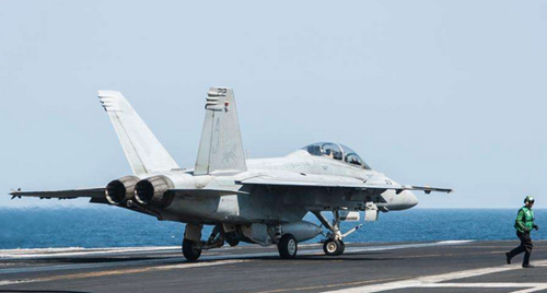 美军F/A-18E超级大黄蜂战机