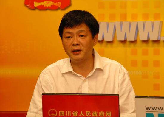 洪流同志。 四川省人民政府网站 资料图