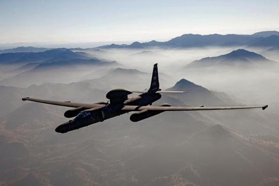 资料图片：美空军U-2高空侦察机。（图片来源于网络）