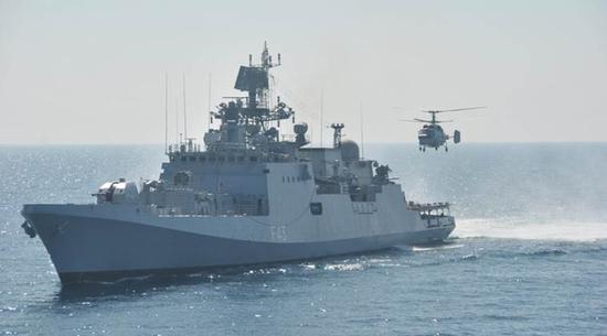 1507294243433136.jpg 印度海军塔尔瓦级隐身护卫舰“特里苏尔”号(INS Trishul,F43)
