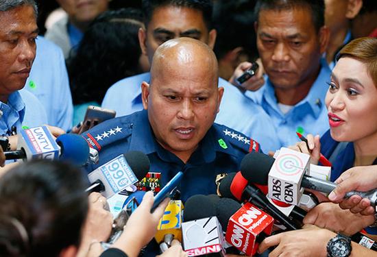  菲律宾警方今天宣布停止执行扫毒行动。（图片来源：菲律宾星报）