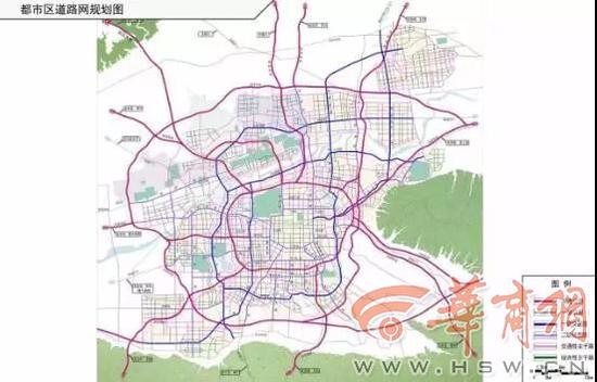 西安发布规划范围图:西咸新区不在主城区范围