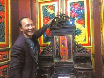 51岁的杨跃宣自遇假画后,收藏兴趣便转向古建。