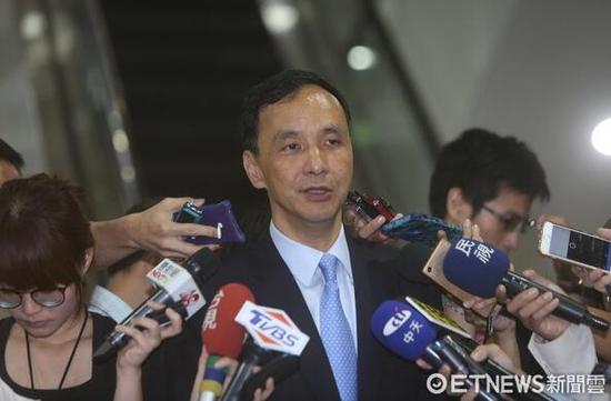朱立伦(图片来源:台湾“东森新闻云”)