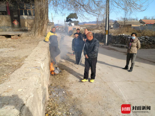 张家庄村的村民