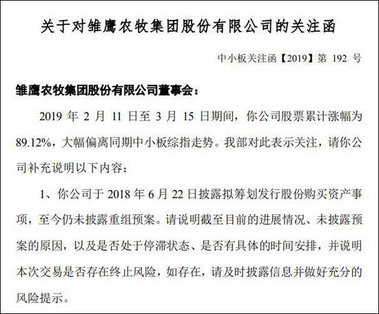 雏鹰农牧被立案调查 曾“把猪养死”亏损近4亿