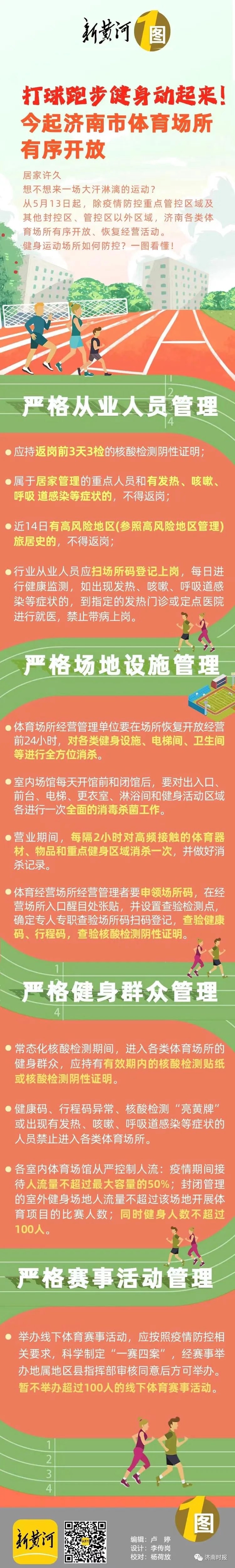济南最新通知,今起,健身房、体育场所恢复开放!这些人不能进