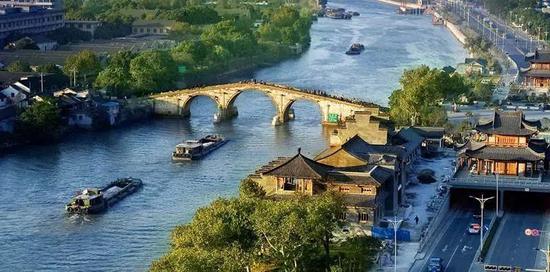 (图为隋唐大运河今景)