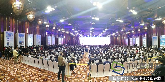 第22届京港洽谈会开幕式现场。千龙网记者 孔祥妮摄