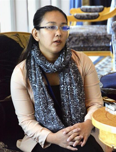 日本冲绳大学非专职讲师亲川志奈子(图来自日本《产经新闻》)