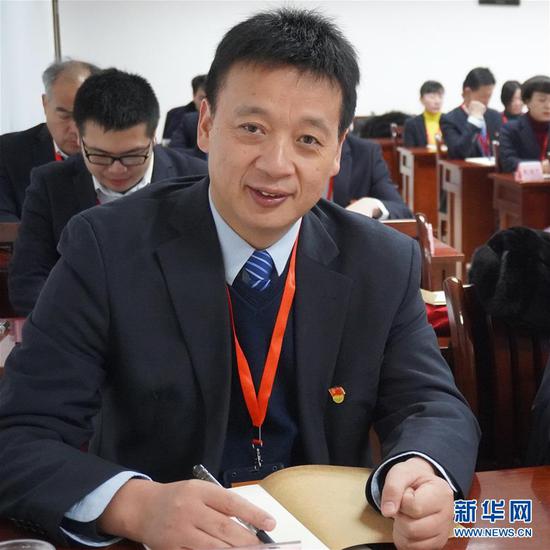 这是武汉市武昌医院院长刘智明(资料照片)。 新华社发