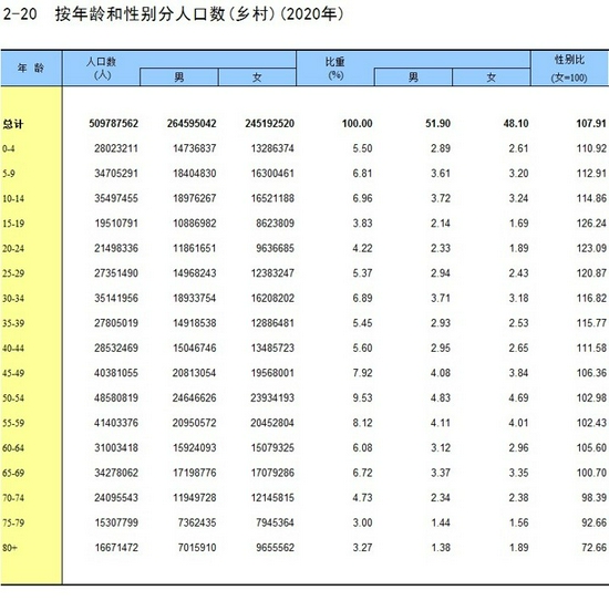 （来源：中国统计年鉴2021）